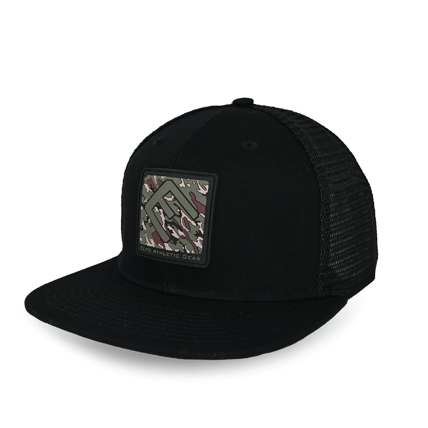 Elite Camo Trucker Hat - Grit Grind Strength
