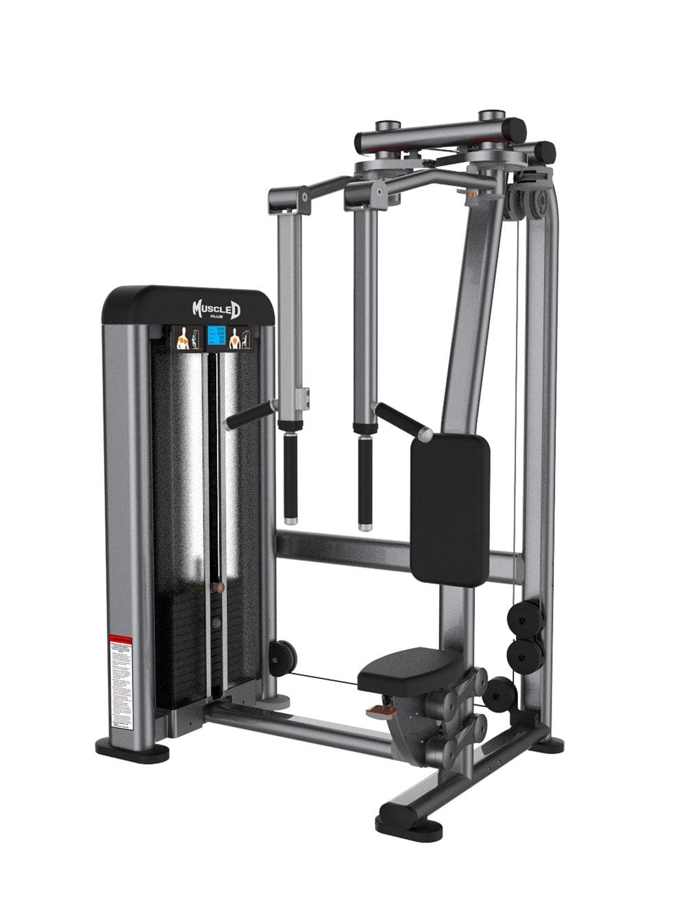 Elite Plus Pec Deck Rear Delt Machine | Muscle D Fitness - Grit Grind Strength
