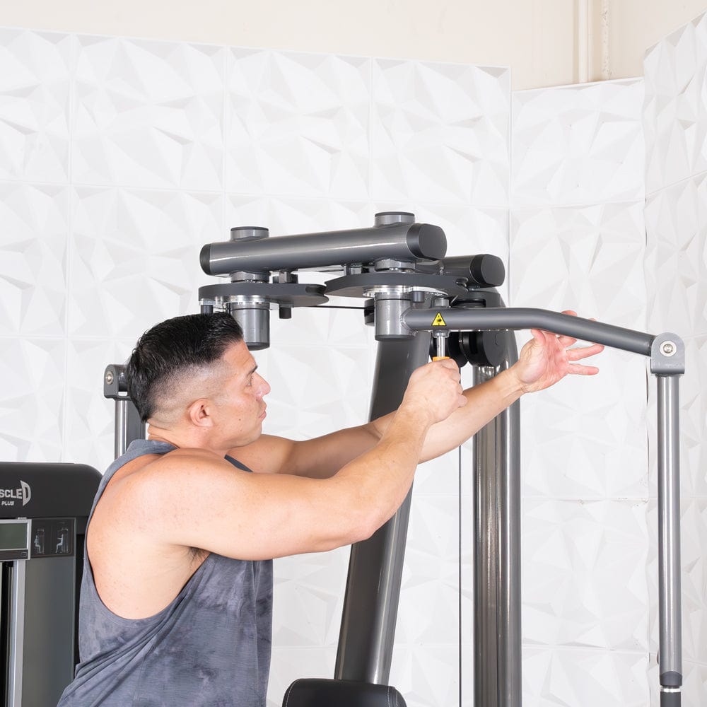 Elite Plus Pec Deck Rear Delt Machine | Muscle D Fitness - Grit Grind Strength