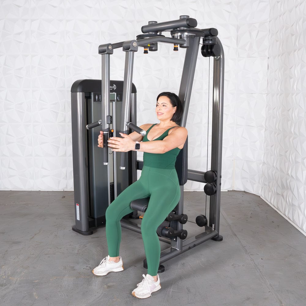 Elite Plus Pec Deck Rear Delt Machine | Muscle D Fitness - Grit Grind Strength