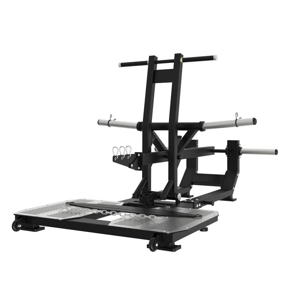 Excel Glute Line Belt Squat - Muscle D Fitness - Plate Loaded Belt Squat - Non Slip Deck - Grit Grind Strength