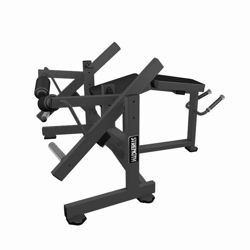 Excel Iso - Lateral Leg Curl - Muscle D Fitness - Plate Load Hamstring Curl Machine - Grit Grind Strength