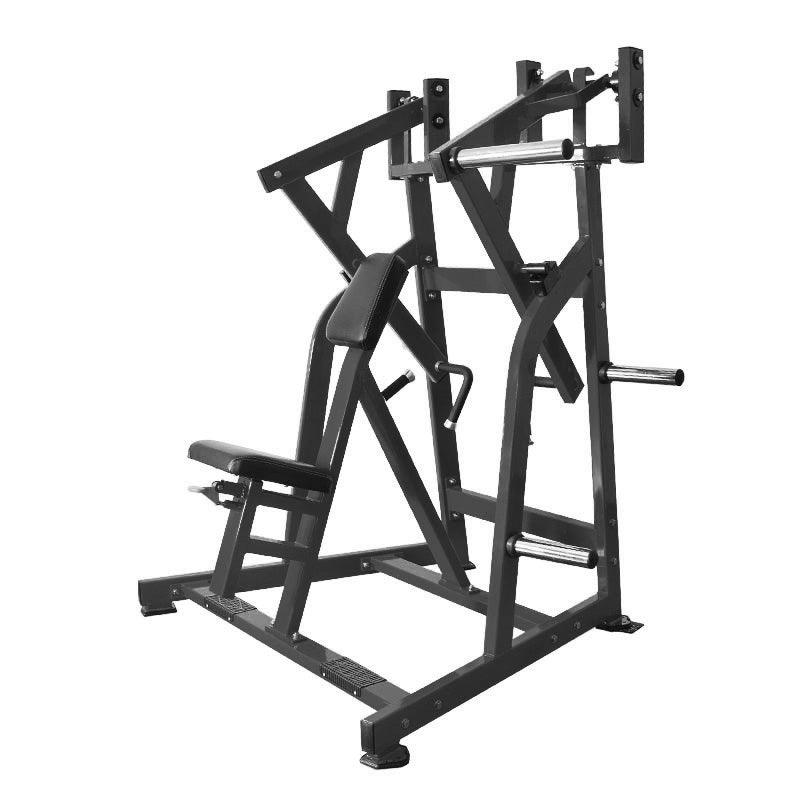 Excel Iso - Lateral Low Row - Muscle D Fitness - Plate Load Seated Row - Gas Shock Assisted Seat Adjustment - Weight Storage Pins - Grit Grind Strength