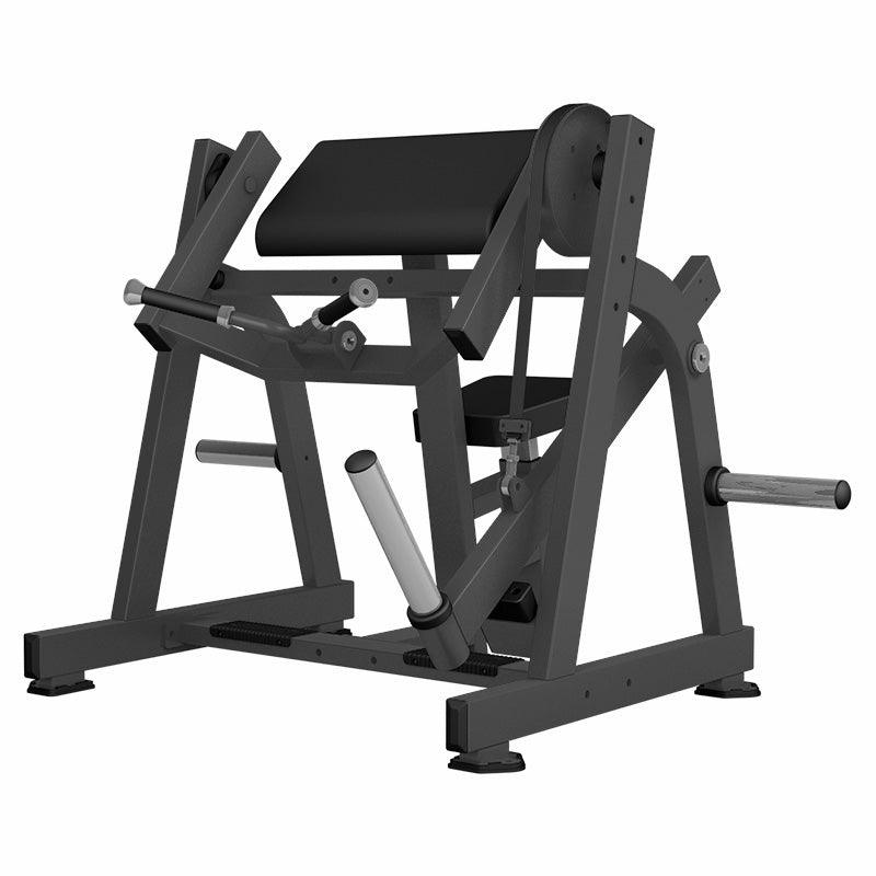 Excel Seated Biceps - Muscle D Fitness - Plate Load Arm Curl - Piston Assisted Seat Adjustment - Grit Grind Strength