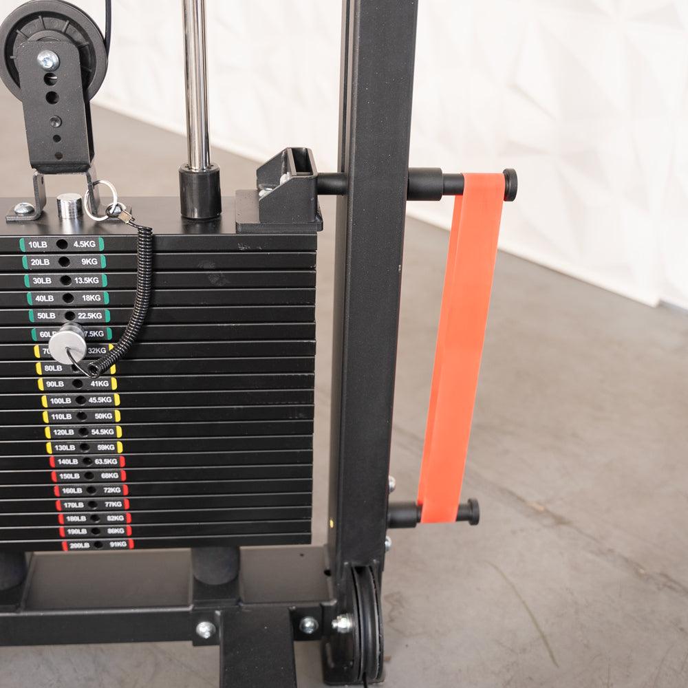 Excel Selectorized Hip Thrust Glute - Muscle D Fitness - Selectorized Glute Drive - Band Compatable - Grit Grind Strength