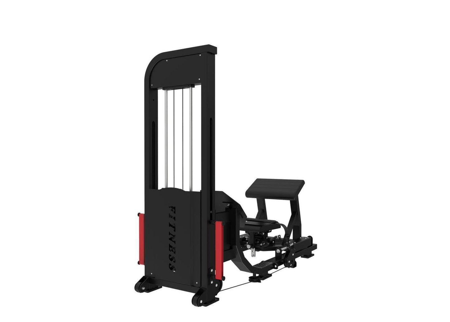 Excel Selectorized Hip Thrust Glute - Muscle D Fitness - Selectorized Glute Drive - Band Compatable - Grit Grind Strength