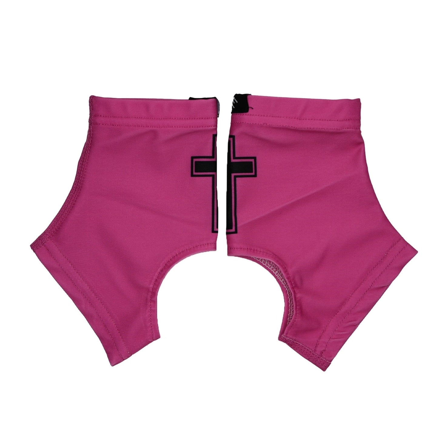 Faith Cross Pink Cleat Covers (Spats) - Grit Grind Strength