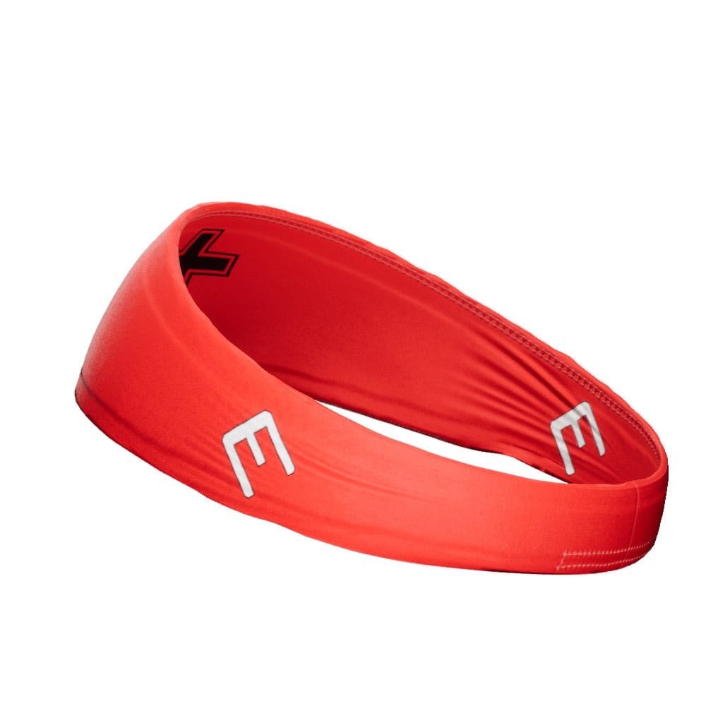Faith Cross Red Headband - Grit Grind Strength