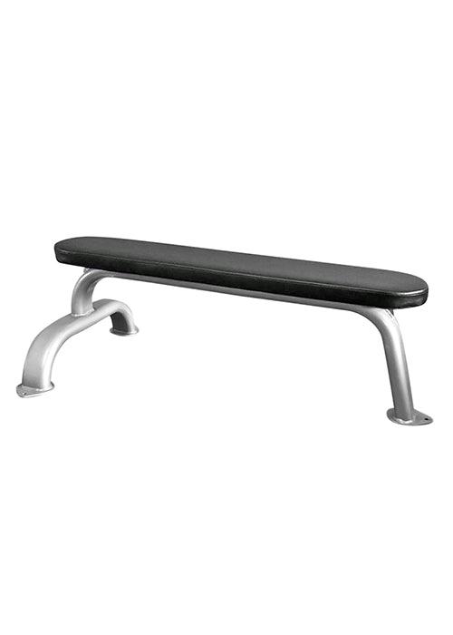 Flat Bench - Muscle D Fitness - Flat Utility Bench - 11 Gauge Steel - Commercial Upholstery - Grit Grind Strength