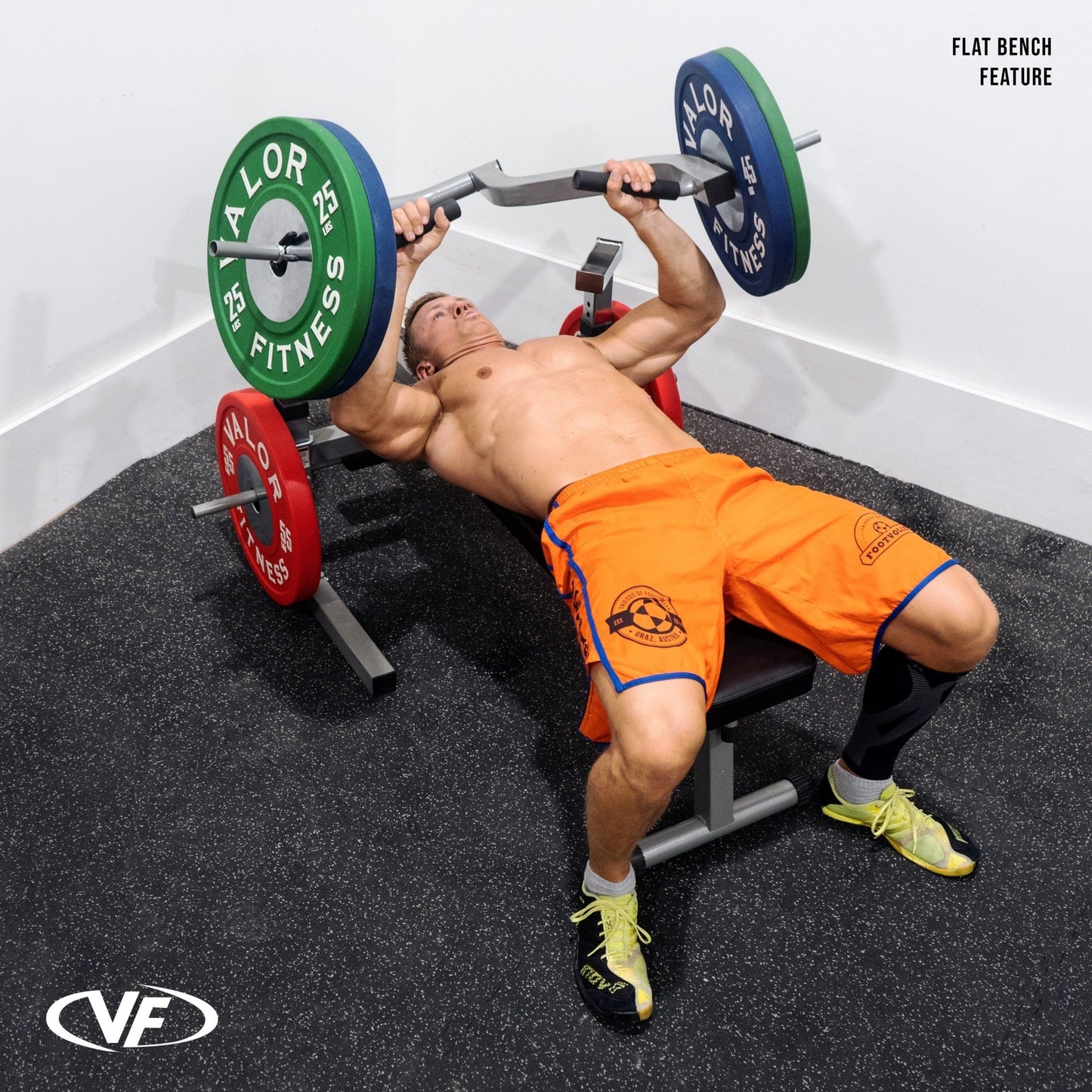 Flat - Incline Bench Press Machine w/ Converging Arms - Grit Grind Strength