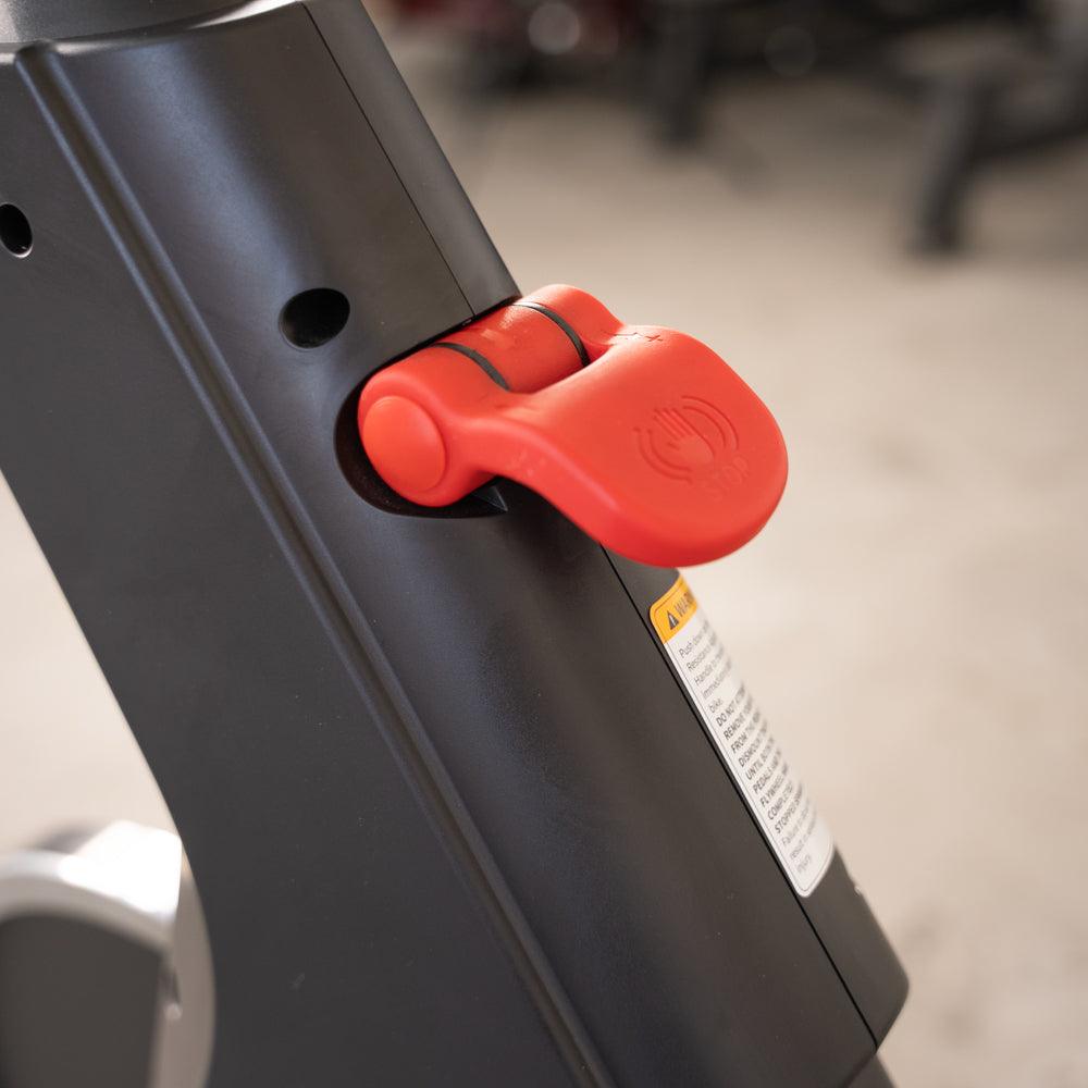 Home Upright Bike - Muscle D Fitness - Exercise Bike - Adjustable Seat and Handle Bars - Grit Grind Strength