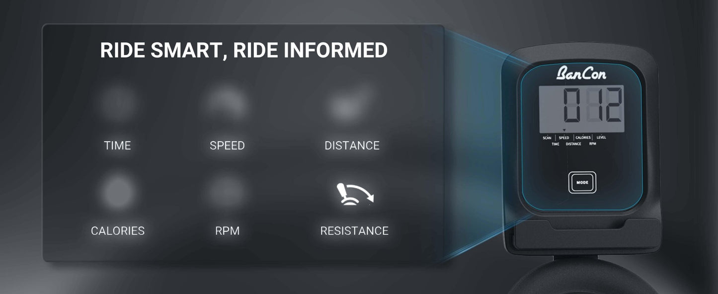 Home Upright Bike - Muscle D Fitness - Exercise Bike - Adjustable Seat and Handle Bars - Grit Grind Strength