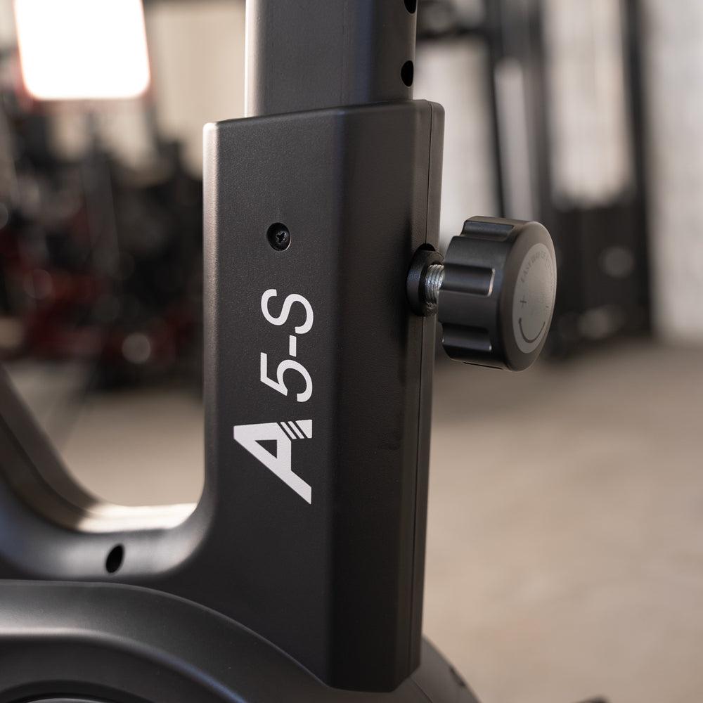 Home Upright Bike - Muscle D Fitness - Exercise Bike - Adjustable Seat and Handle Bars - Grit Grind Strength