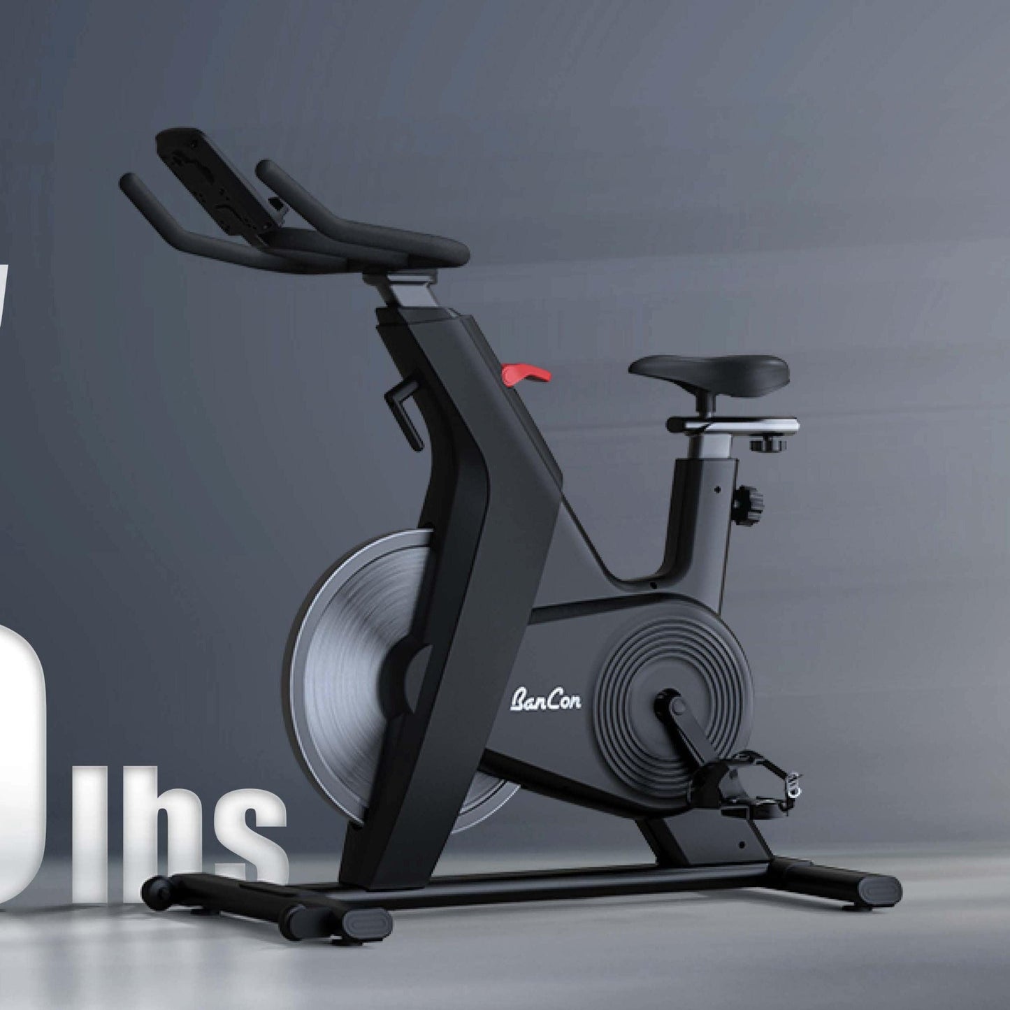 Home Upright Bike - Muscle D Fitness - Exercise Bike - Adjustable Seat and Handle Bars - Grit Grind Strength