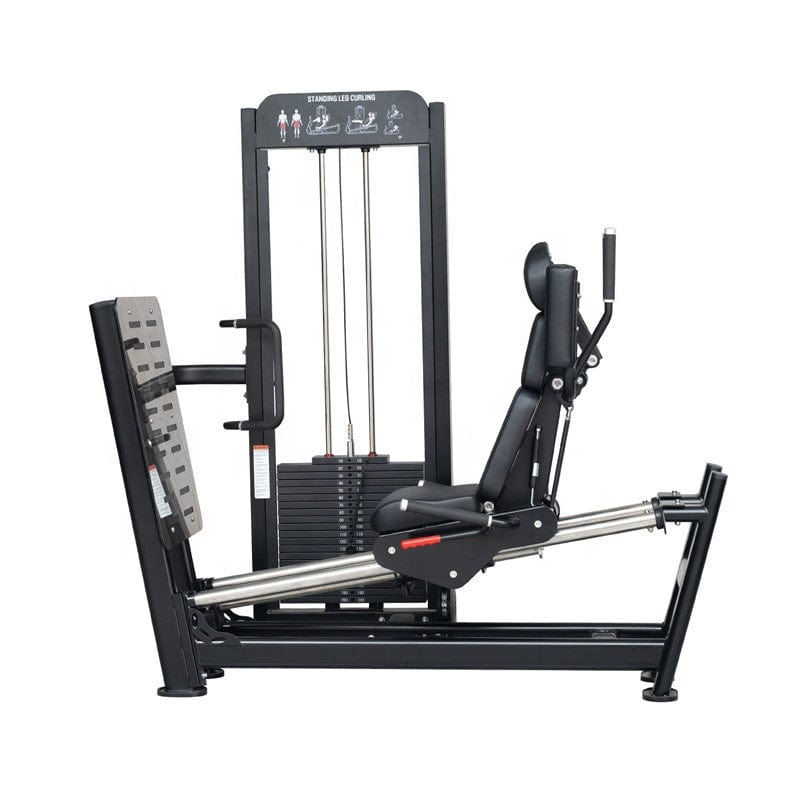 Horizontal Seated Leg Press Machine - Grit Grind Strength