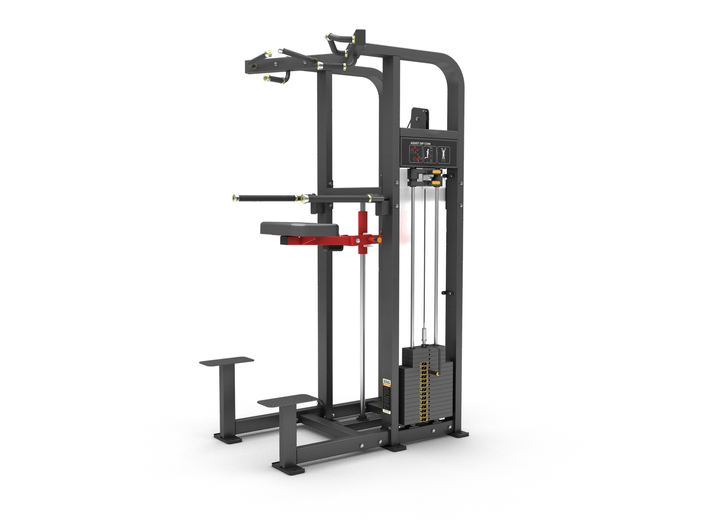 Lanbo Assisted Chin Dip Pull Up Machine - Grit Grind Strength