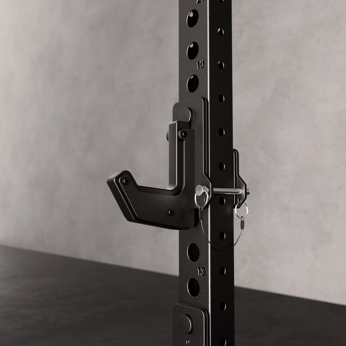 Lightning F35 Pro Wall Mounted Folding Power Rack All - In - One Home Gym - Grit Grind Strength