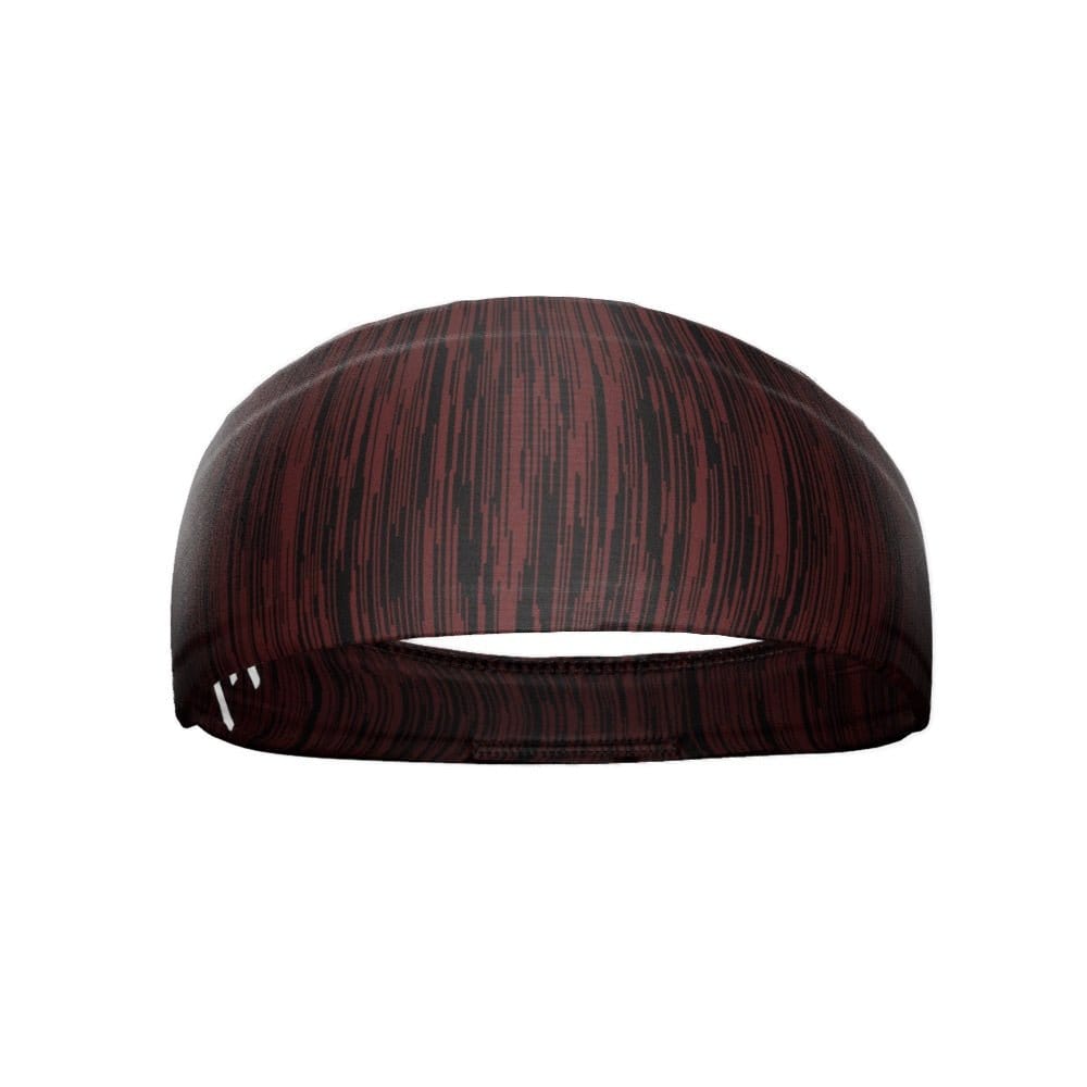 Maroon Static Headband - Grit Grind Strength