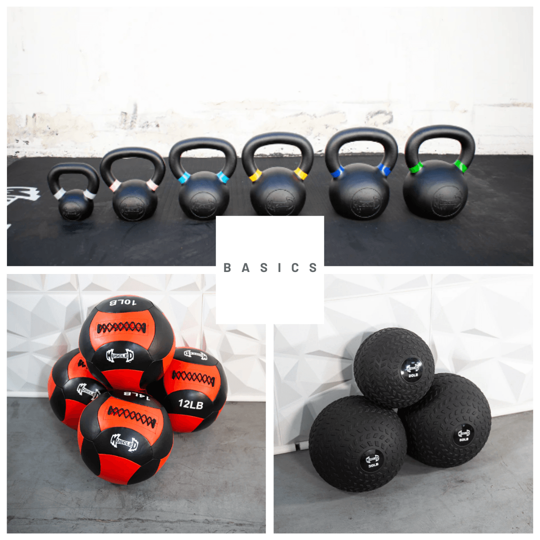 Muscle D Basics Fitness Kit - Grit Grind Strength