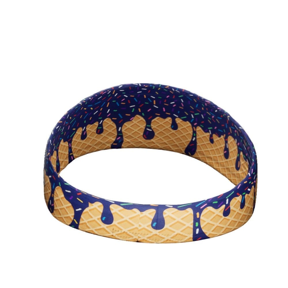 Navy Ice Cream Headband - Grit Grind Strength