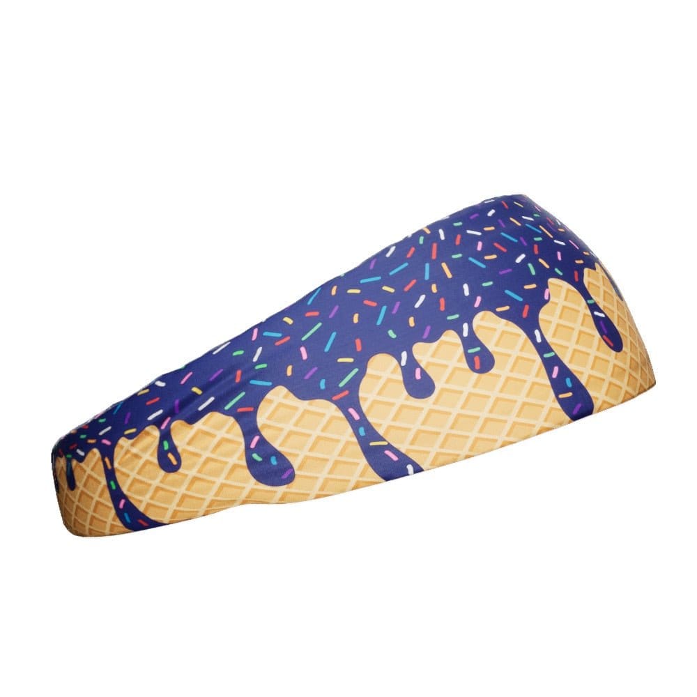 Navy Ice Cream Headband - Grit Grind Strength