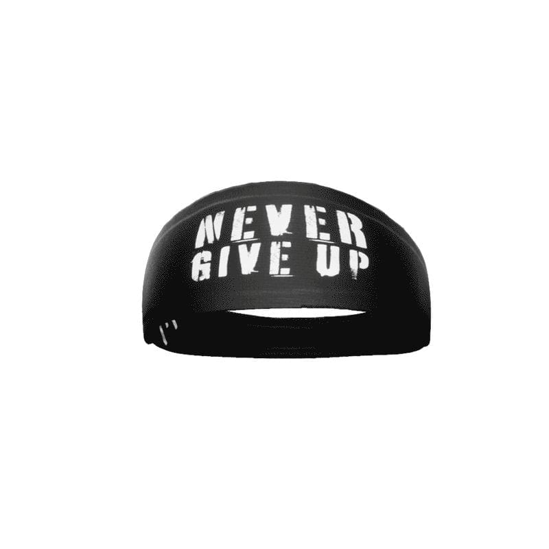 Never Give Up Headband - Grit Grind Strength