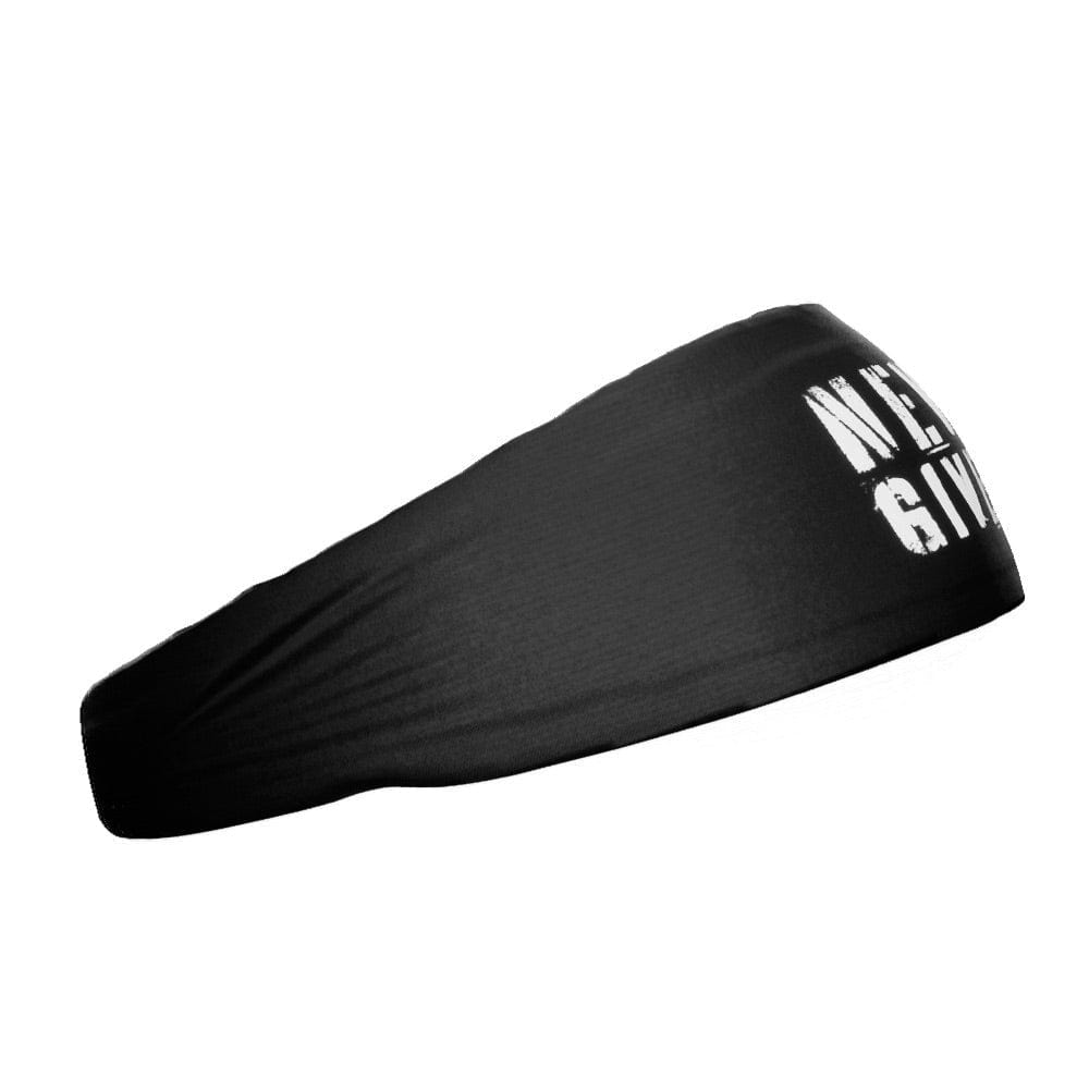 Never Give Up Headband - Grit Grind Strength