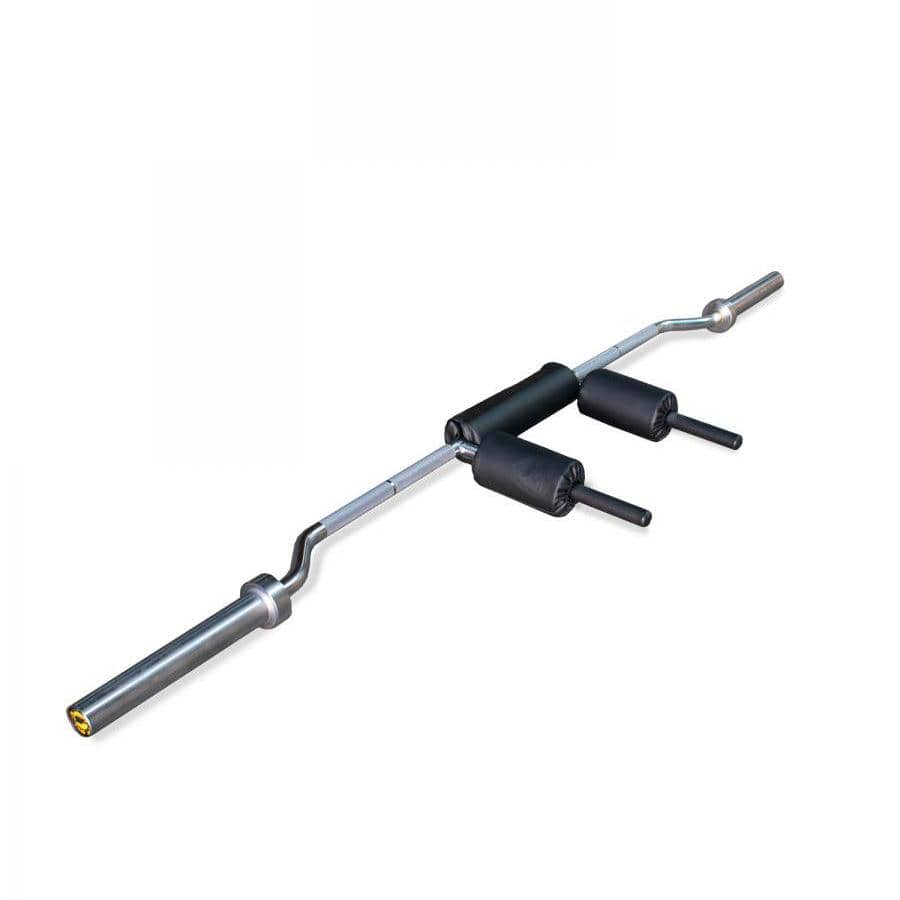 Olympic Safety Squat Bar - Muscle D Fitness - Thick Pads - Quality Handles - Grit Grind Strength