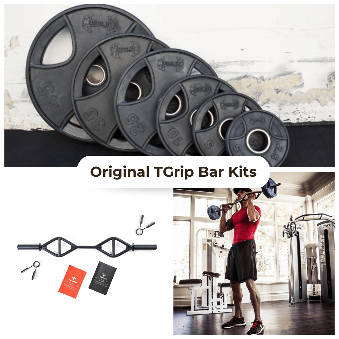 Orginal TGrip Bar Training Kits - Multi Grip - Functional Training - Football - Swiss - Neutral - Grit Grind Strength