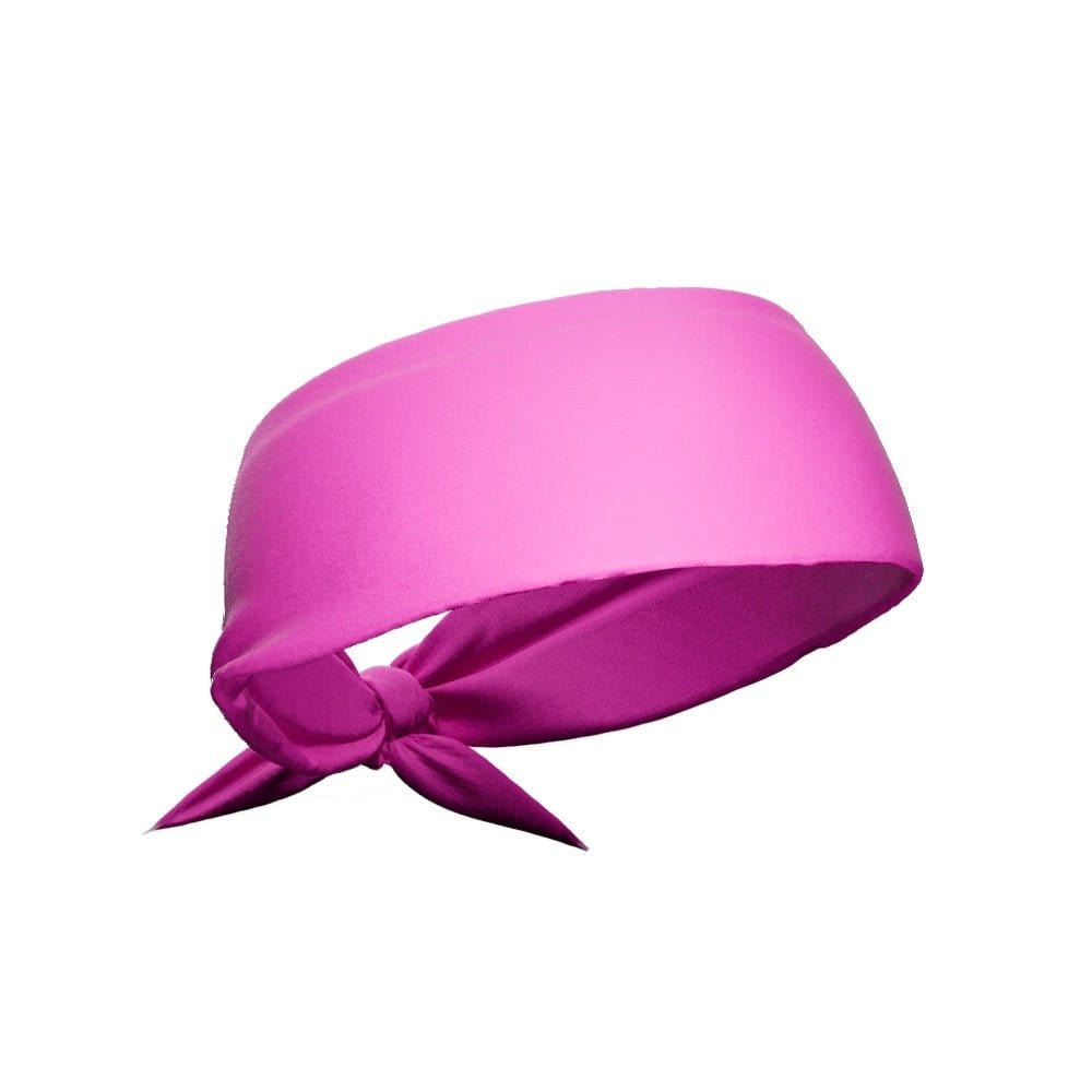 Pink Tie Headband - Grit Grind Strength