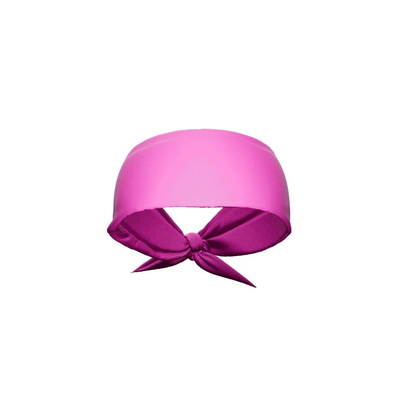 Pink Tie Headband - Grit Grind Strength
