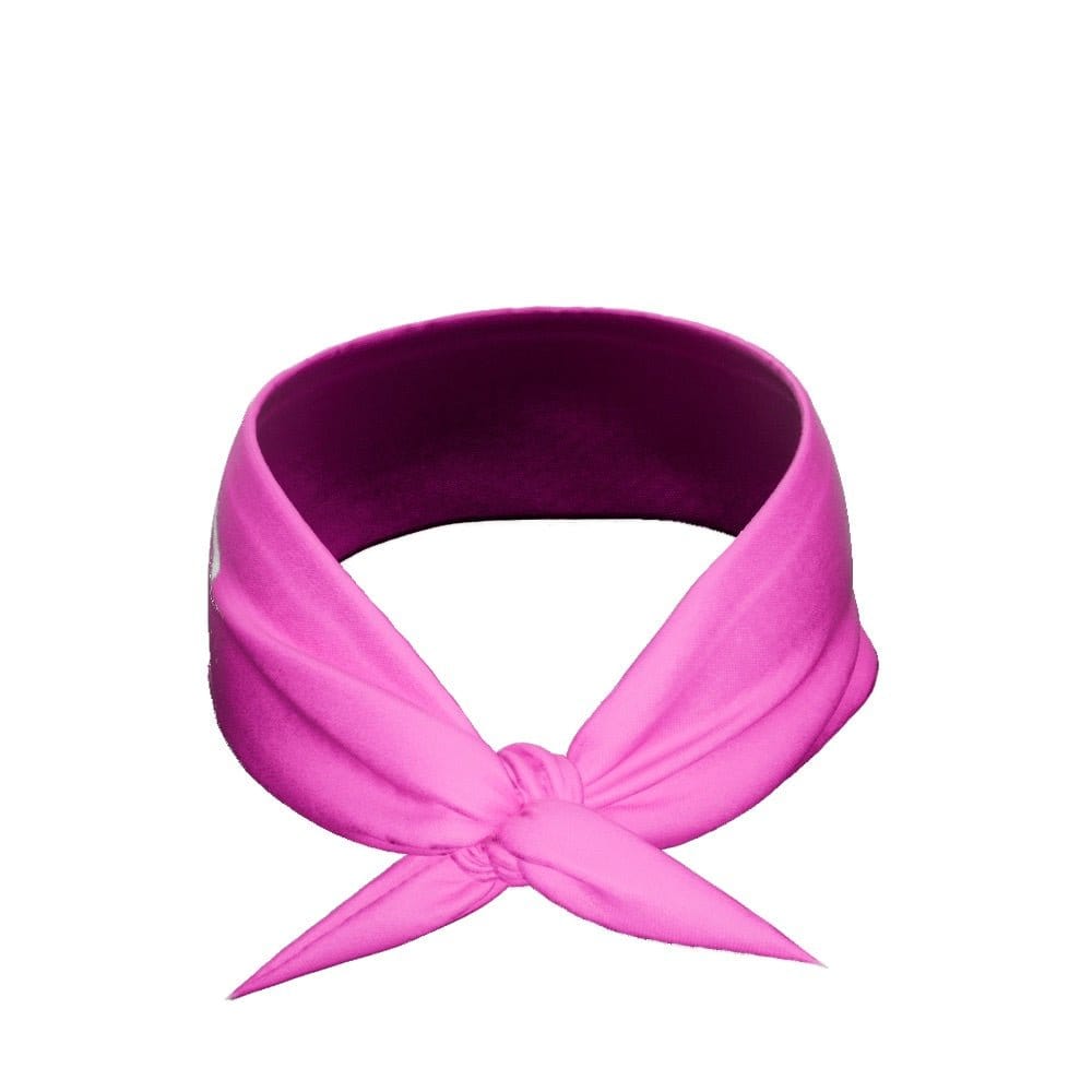 Pink Tie Headband - Grit Grind Strength