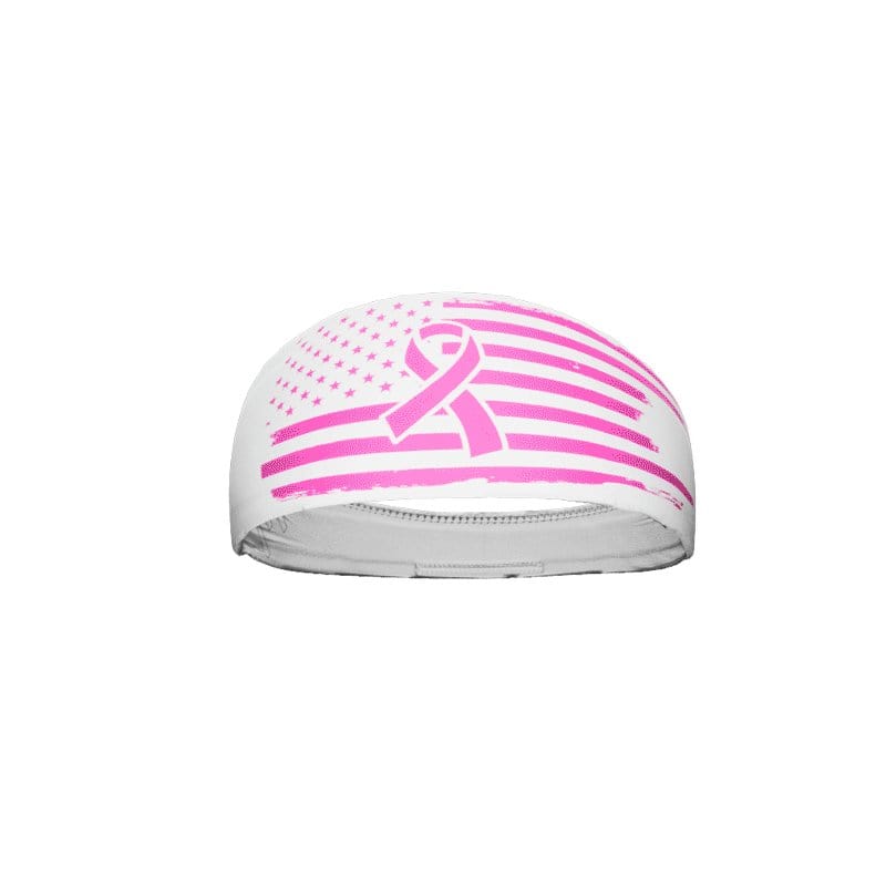 Pink USA Flag Headband - Grit Grind Strength