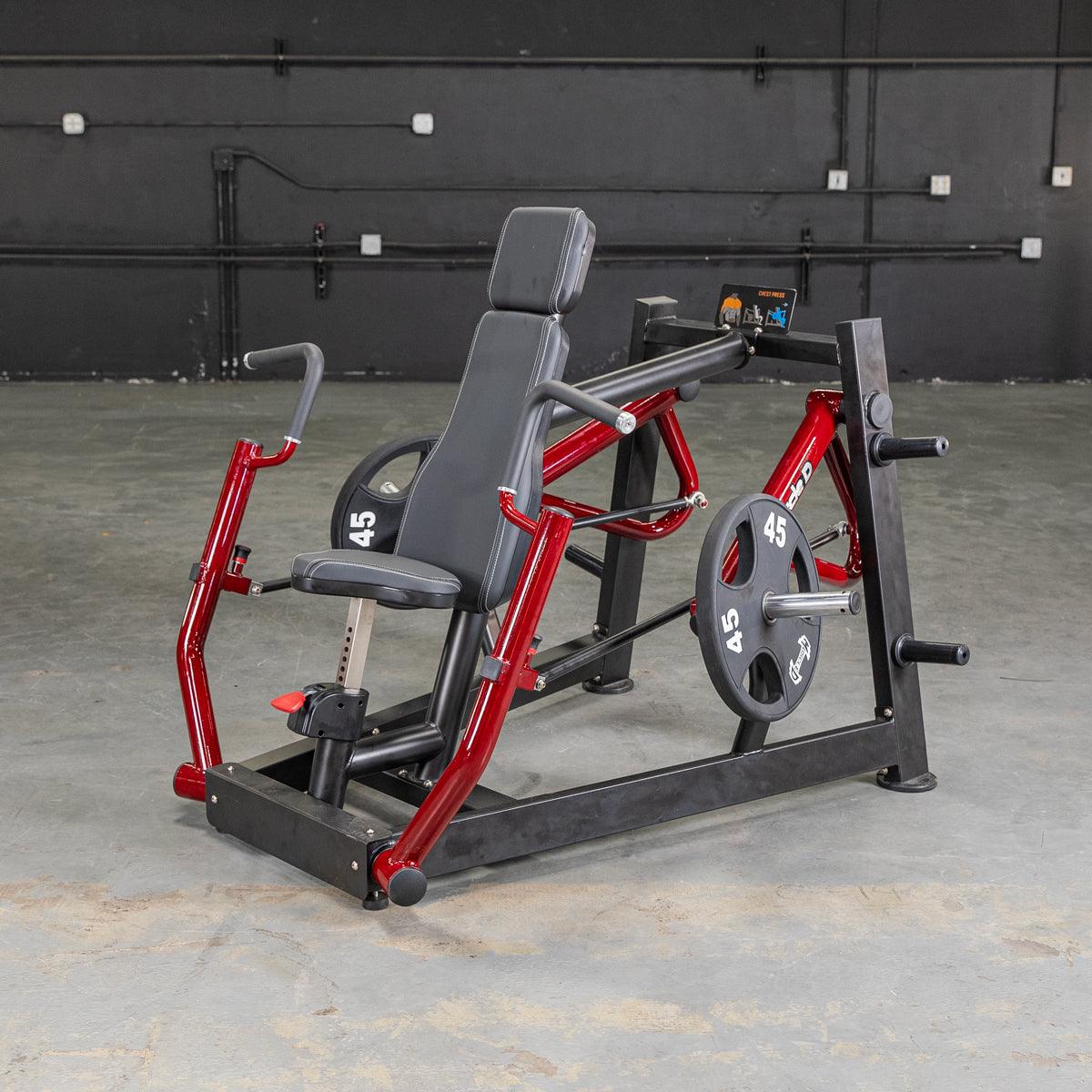 Power Leverage V2 Chest Press - Muscle D Fitness - Grit Grind Strength