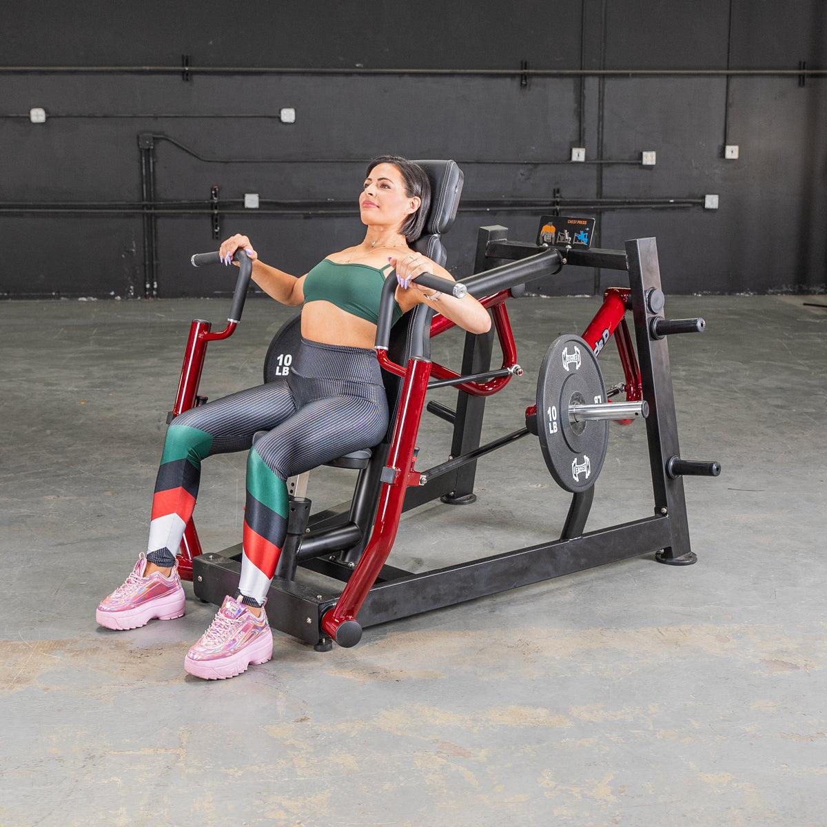 Power Leverage V2 Chest Press - Muscle D Fitness - Grit Grind Strength