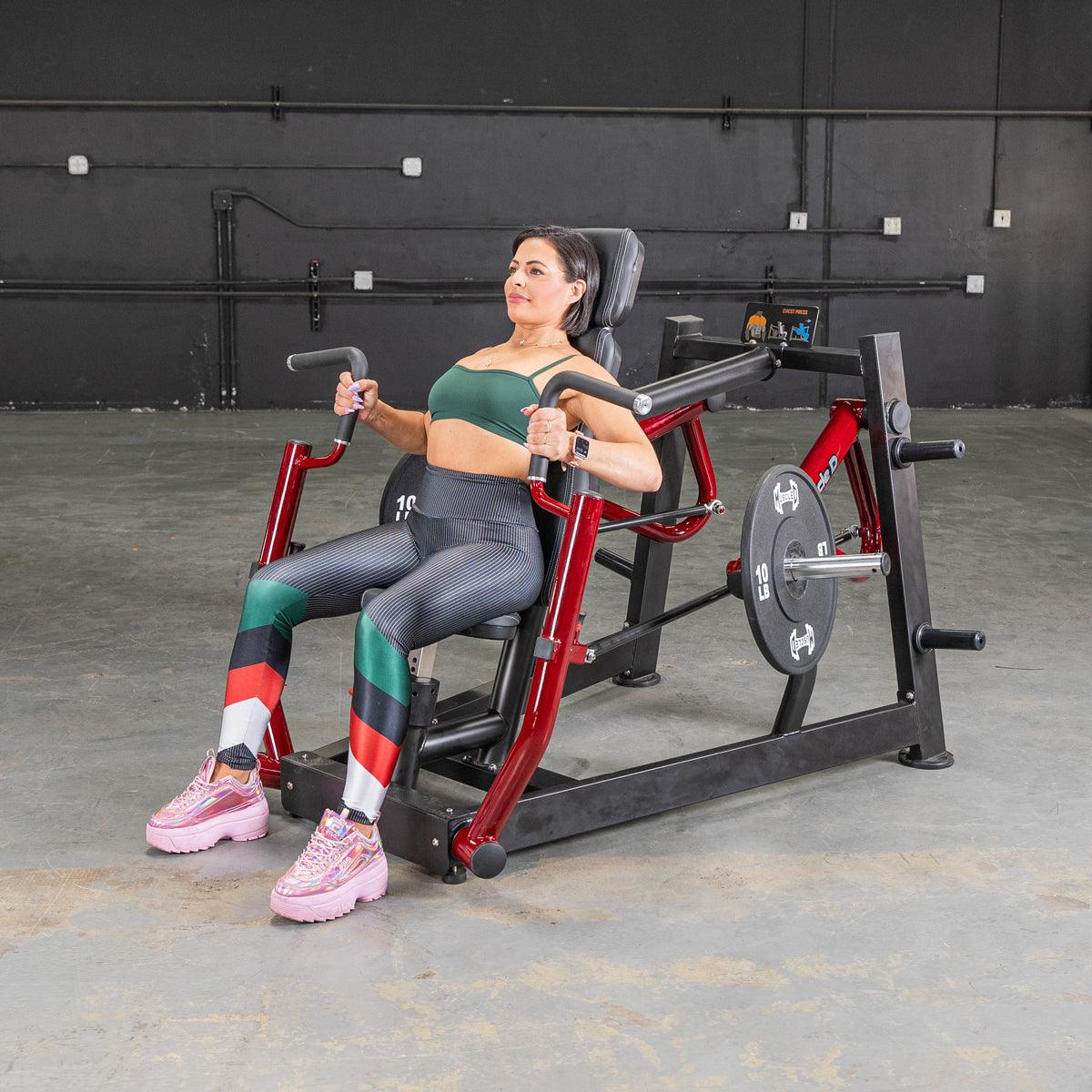 Power Leverage V2 Chest Press - Muscle D Fitness - Grit Grind Strength