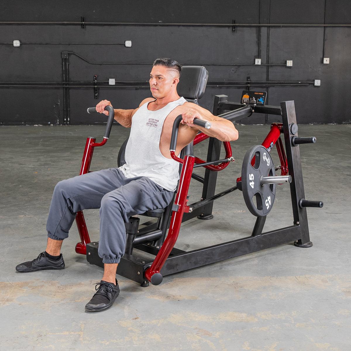 Power Leverage V2 Chest Press - Muscle D Fitness - Grit Grind Strength