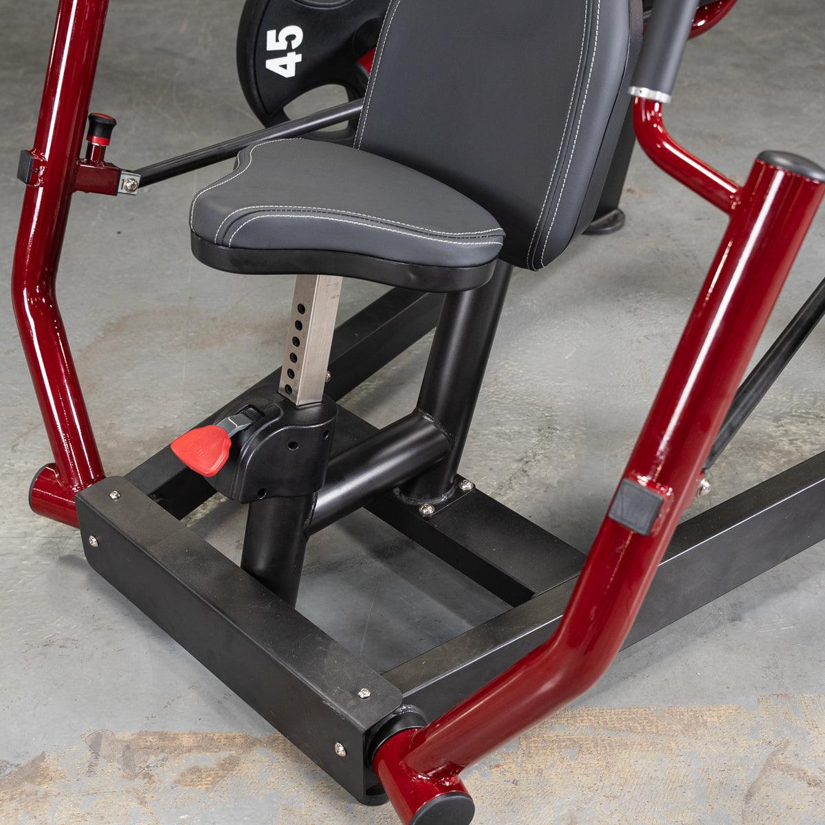 Power Leverage V2 Chest Press - Muscle D Fitness - Grit Grind Strength