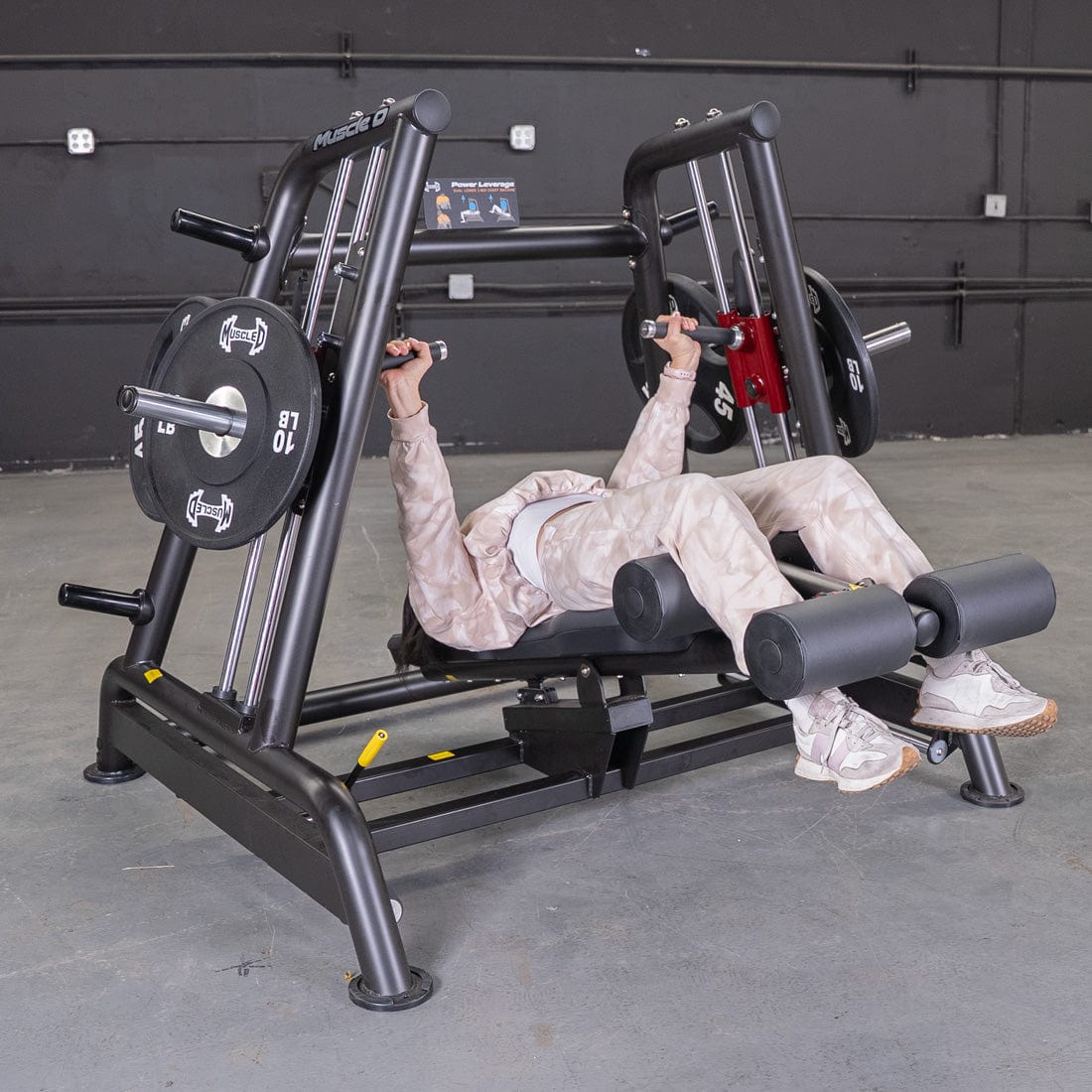 Power Leverage V2 Flat / Decline Convergent Bench - Grit Grind Strength