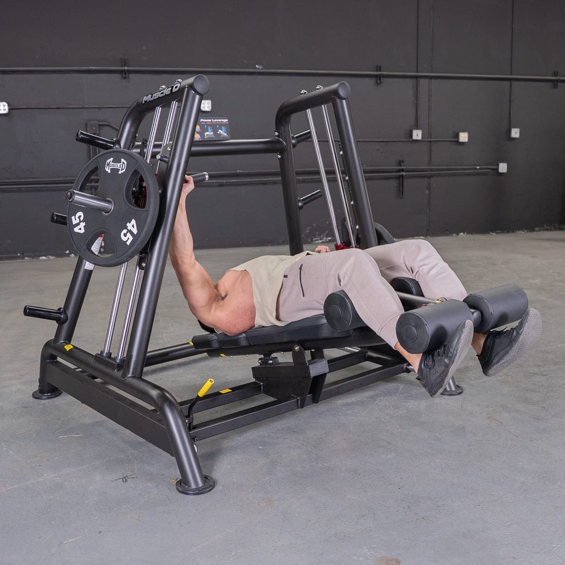 Power Leverage V2 Flat / Decline Convergent Bench - Grit Grind Strength