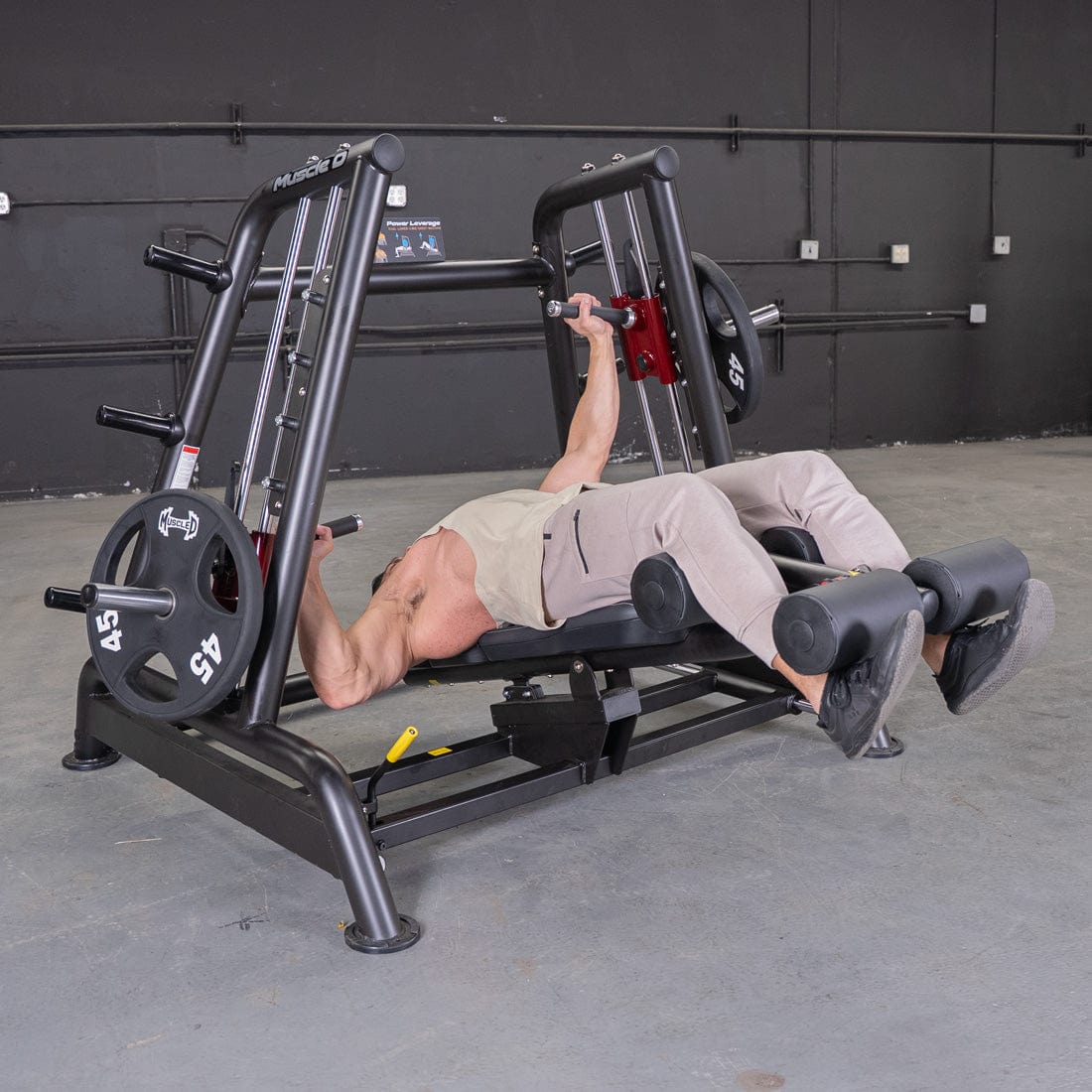 Power Leverage V2 Flat / Decline Convergent Bench - Grit Grind Strength
