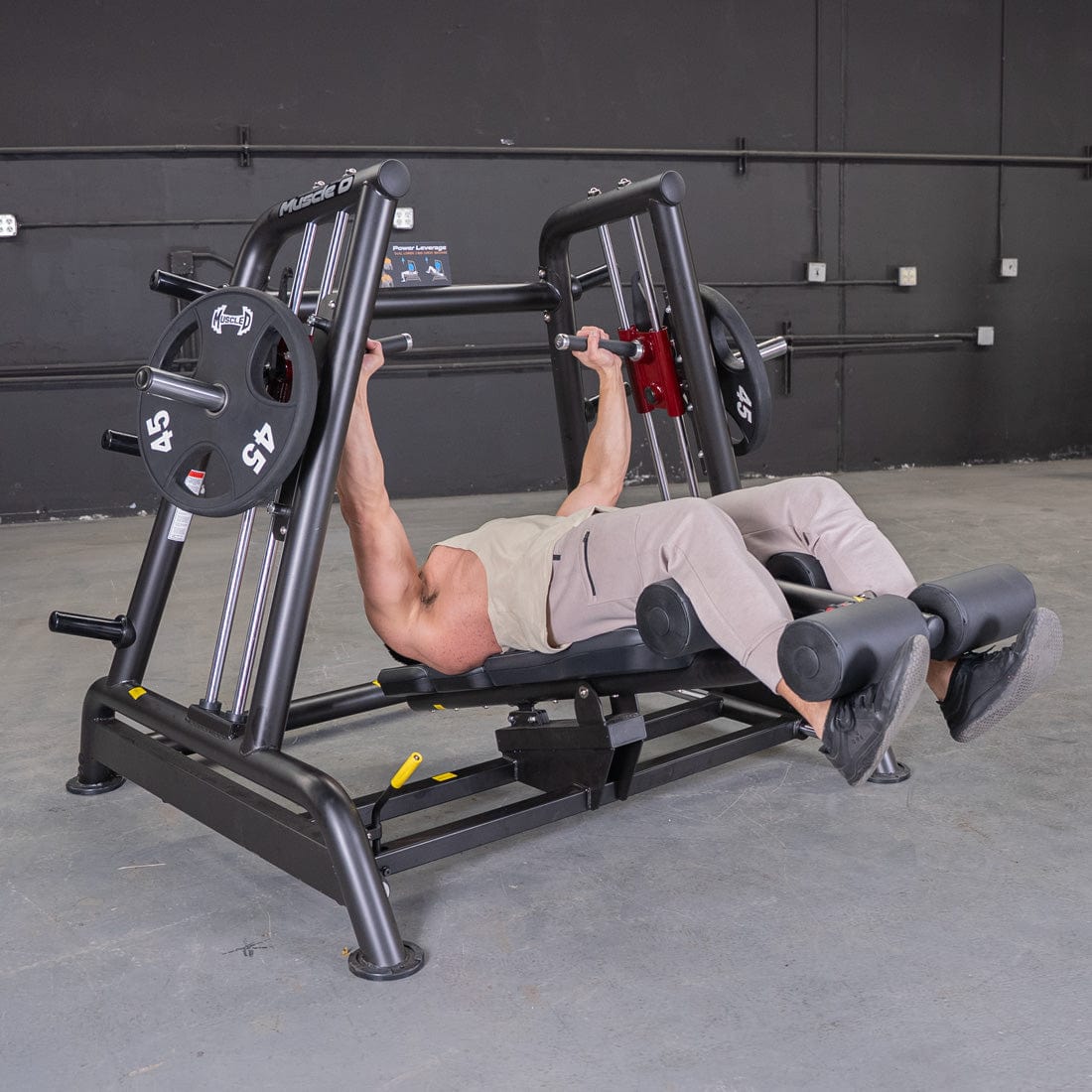 Power Leverage V2 Flat / Decline Convergent Bench - Grit Grind Strength