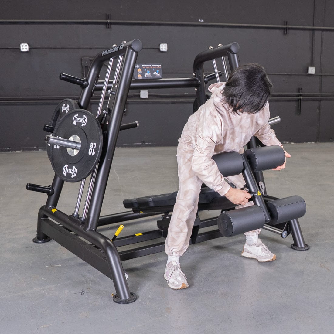 Power Leverage V2 Flat / Decline Convergent Bench - Grit Grind Strength