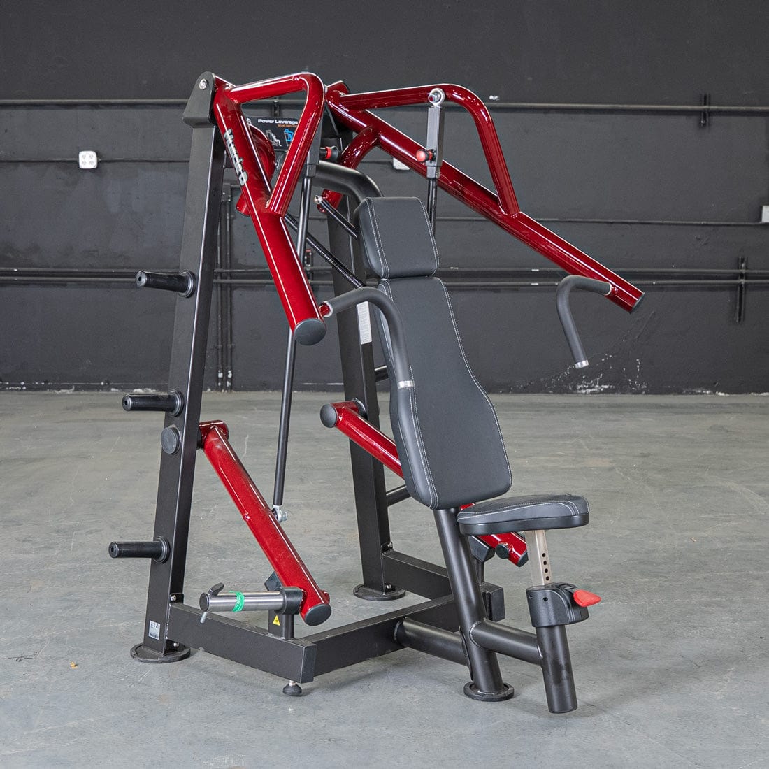 Power Leverage V2 Incline Chest Press - Muscle D Fitness - Grit Grind Strength