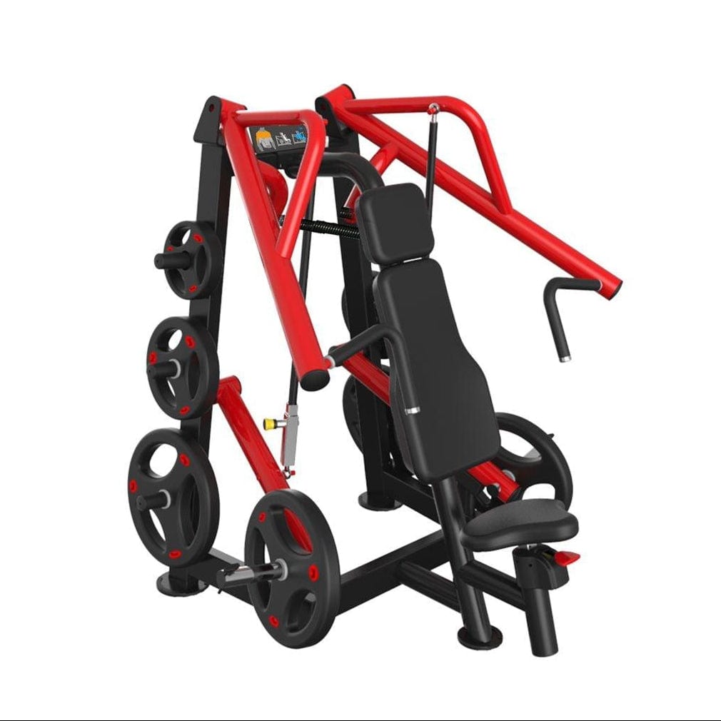 Power Leverage V2 Incline Chest Press - Muscle D Fitness - Grit Grind Strength