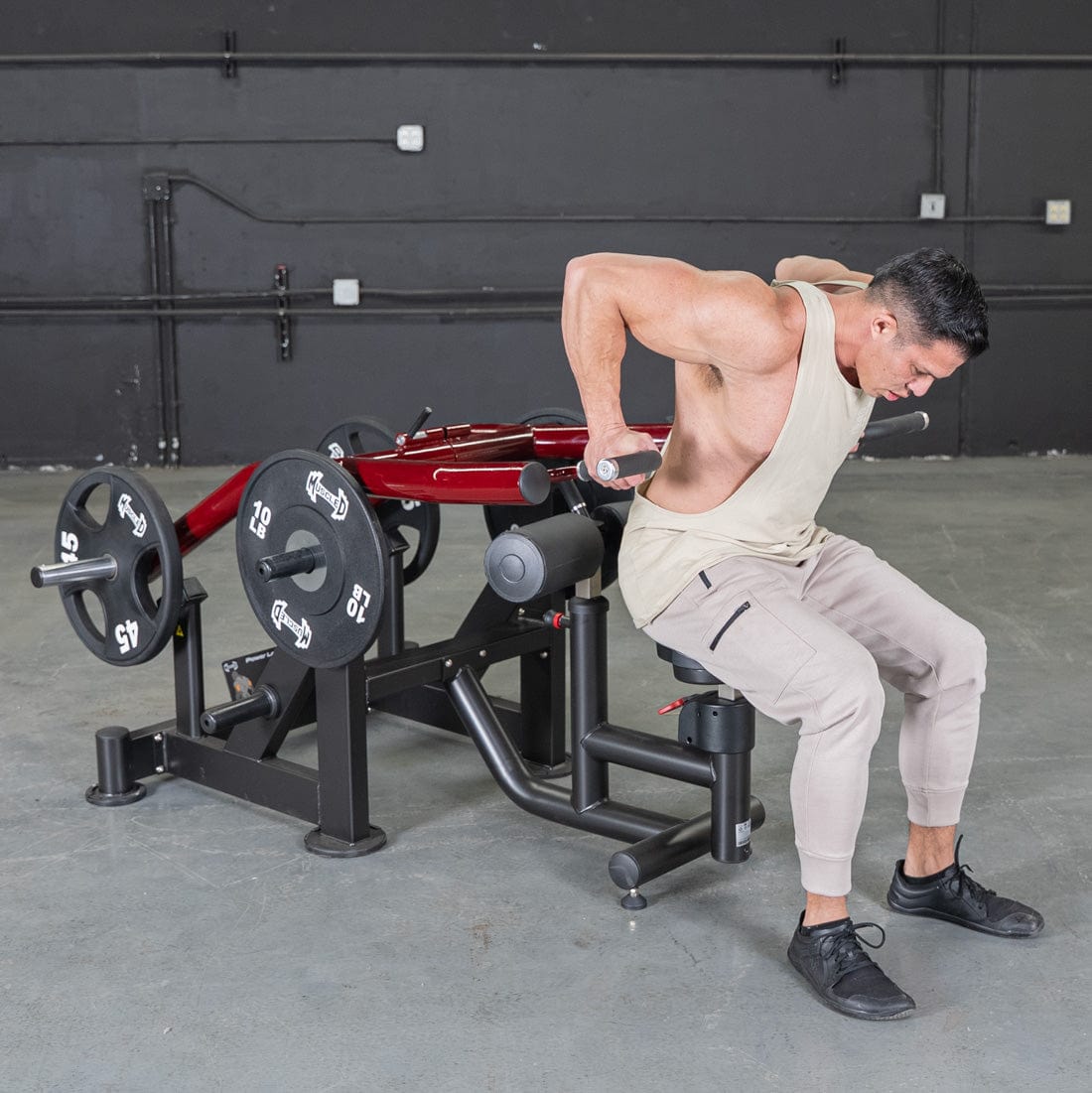 Power Leverage V2 Iso - Lateral Dip - Muscle D Fitness - Grit Grind Strength