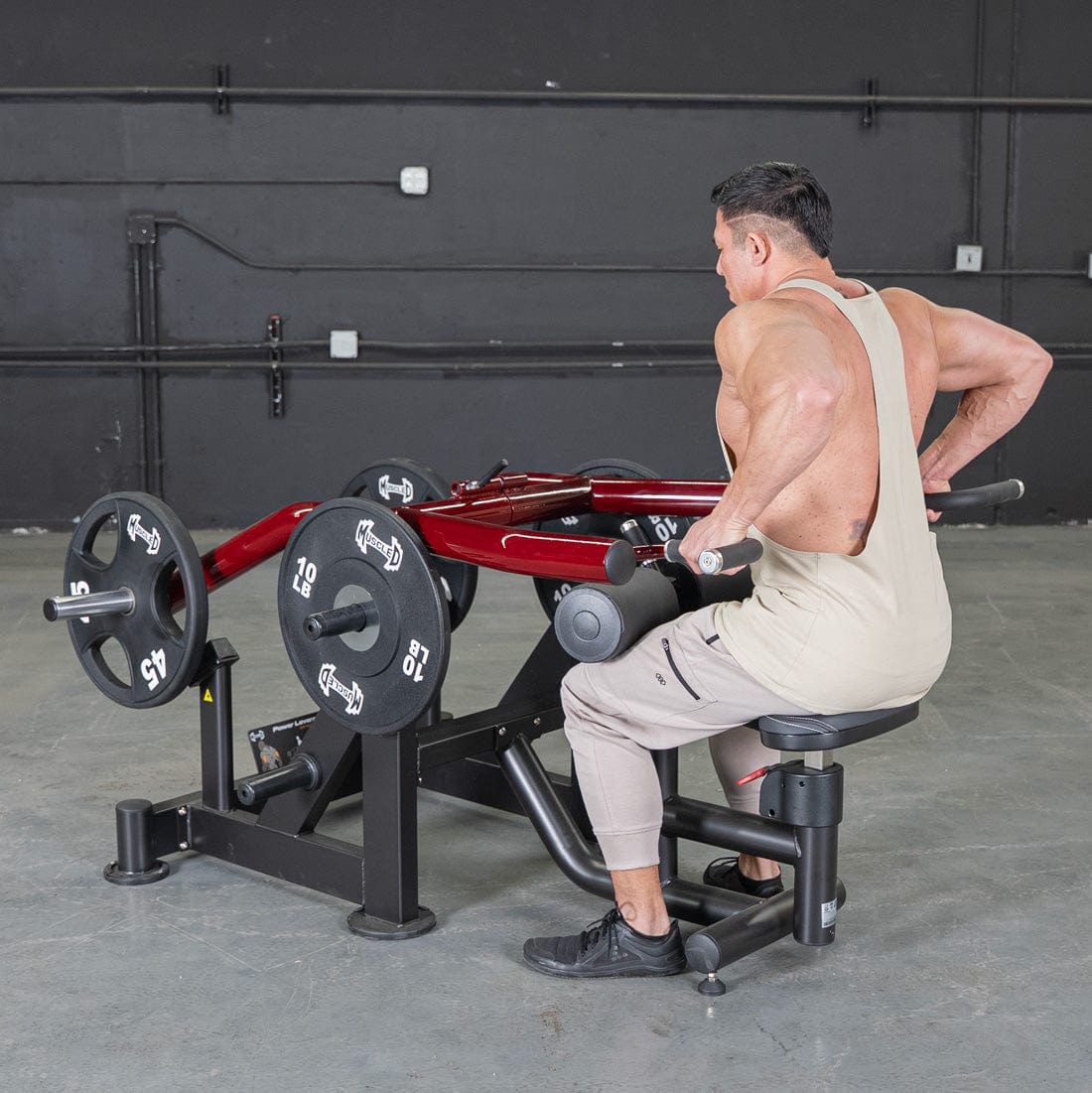 Power Leverage V2 Iso - Lateral Dip - Muscle D Fitness - Grit Grind Strength