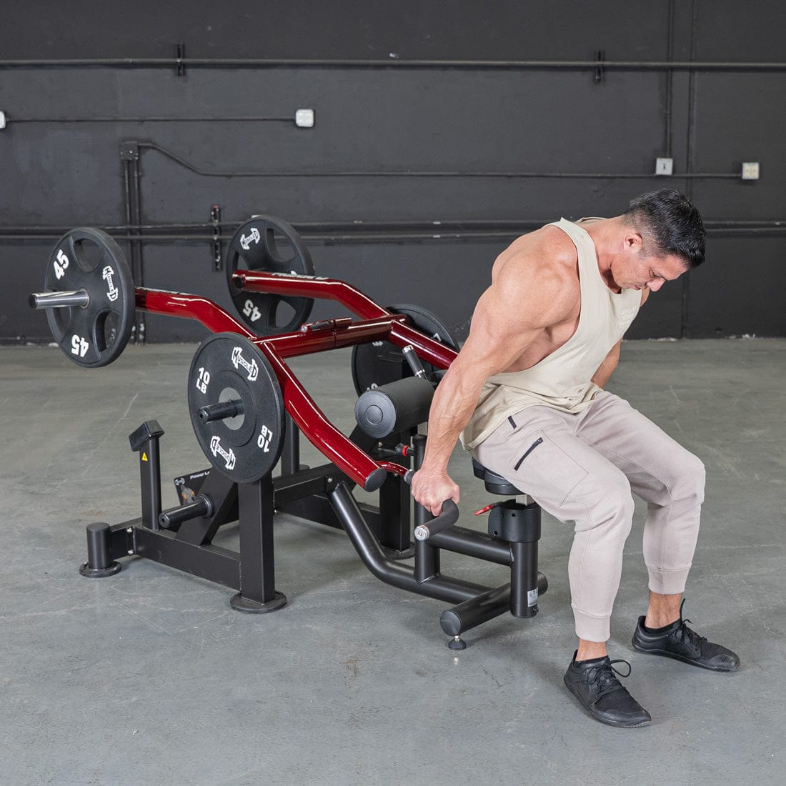Power Leverage V2 Iso - Lateral Dip - Muscle D Fitness - Grit Grind Strength
