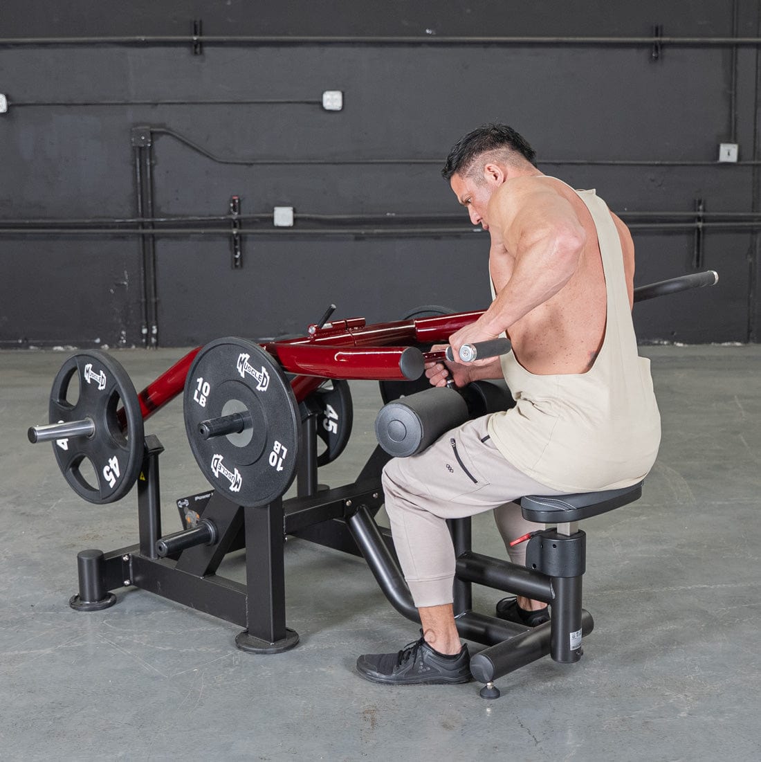 Power Leverage V2 Iso - Lateral Dip - Muscle D Fitness - Grit Grind Strength