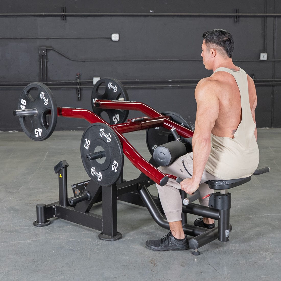 Power Leverage V2 Iso - Lateral Dip - Muscle D Fitness - Grit Grind Strength
